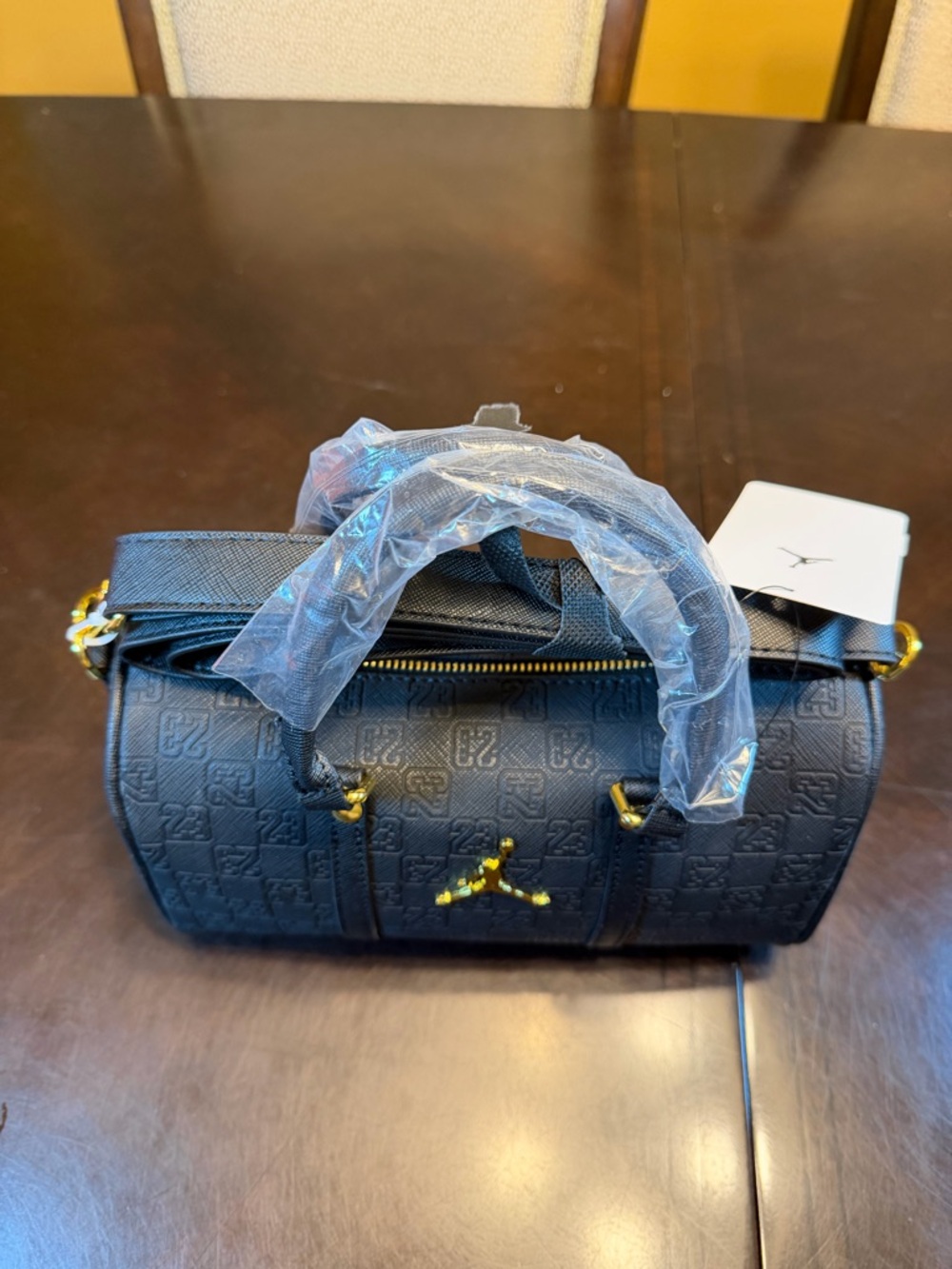 New Nike Air Jordan Crossbody Bag Black Crossbody Bag - Picture 3 of 10